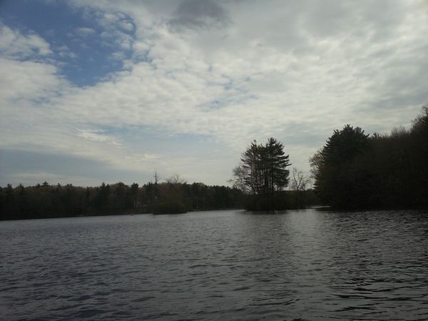 Carpenter Reservoir Northbridge MA kayaking photo