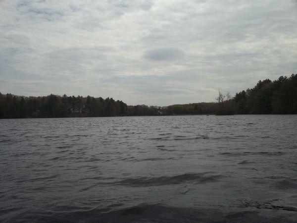 Carpenter Reservoir Northbridge MA kayaking photo