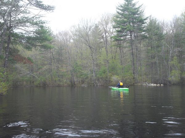 Carpenter Reservoir Northbridge MA kayaking photo