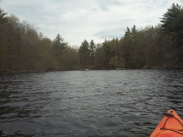 Carpenter Reservoir Northbridge MA kayaking photo