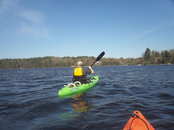 Manchaug Pond Sutton MA Kayaking photo