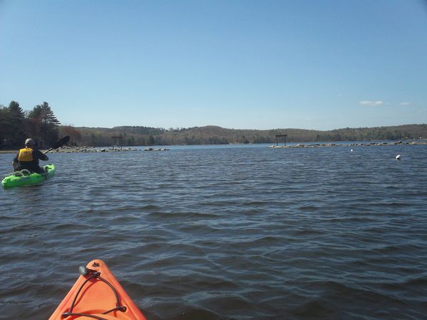 Manchaug Pond Sutton MA Kayaking photo