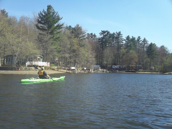 Manchaug Pond Sutton MA Kayaking photo