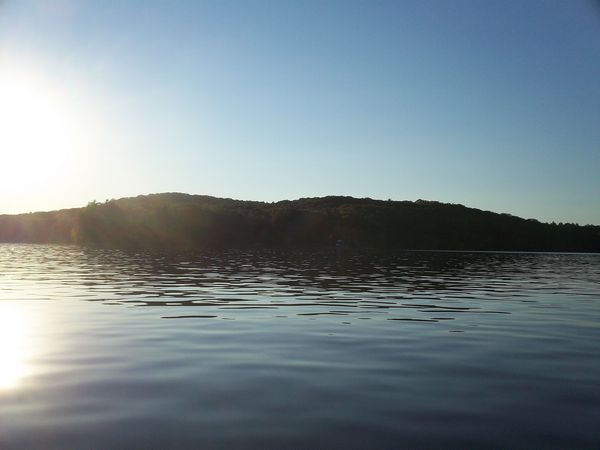 Manchaug Pond Foliage photo