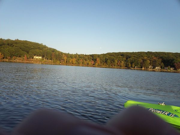 Manchaug Pond Foliage photo