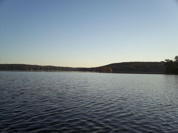 Manchaug Pond Foliage photo