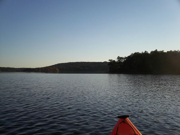 Manchaug Pond Foliage photo
