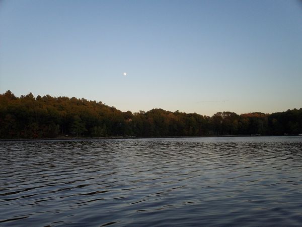 Manchaug Pond Foliage photo
