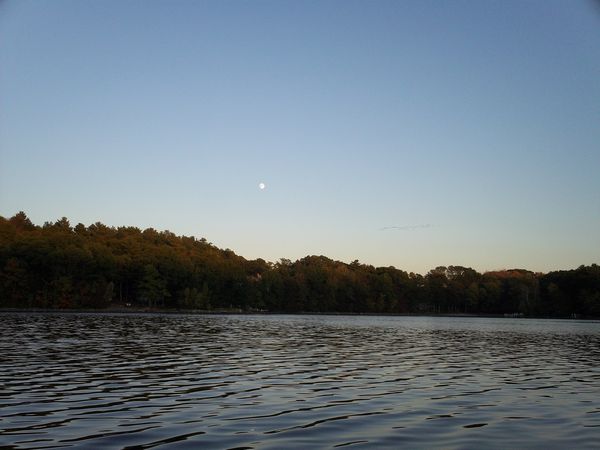 Manchaug Pond Foliage photo