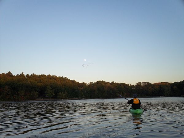 Manchaug Pond Foliage photo