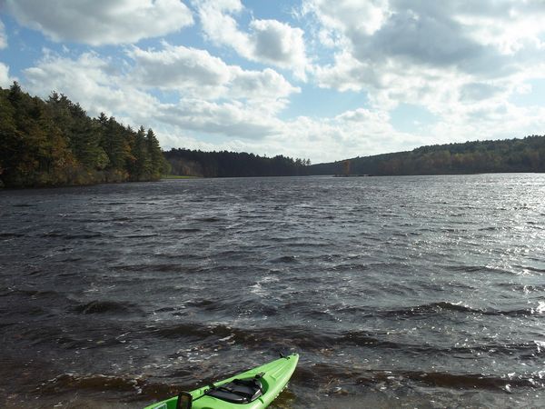 Buffumville Lake Foliage photo