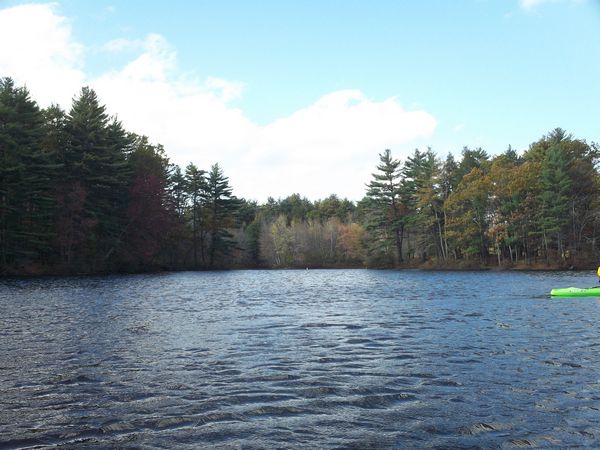 Buffumville Lake Foliage photo