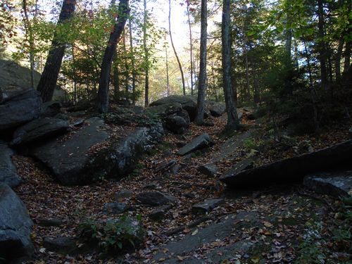 Purgatory Chasm Massachusetts Foliage photo