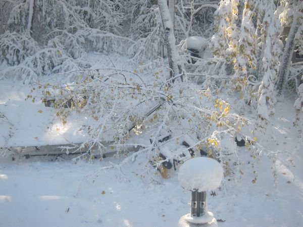 October 2011 Noreaster photo