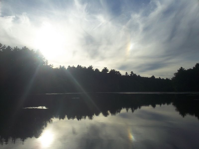 Kayaking Hopedale Pond Hopedale MA photo