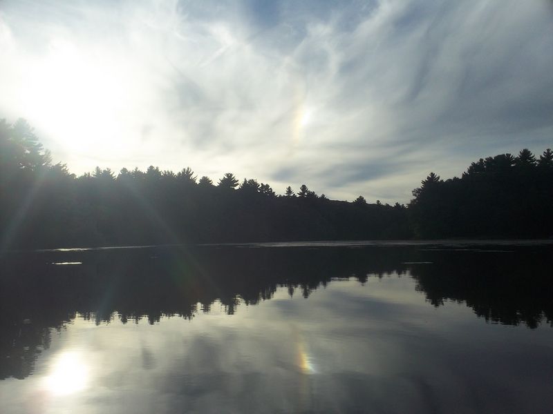 Kayaking Hopedale Pond Hopedale MA photo