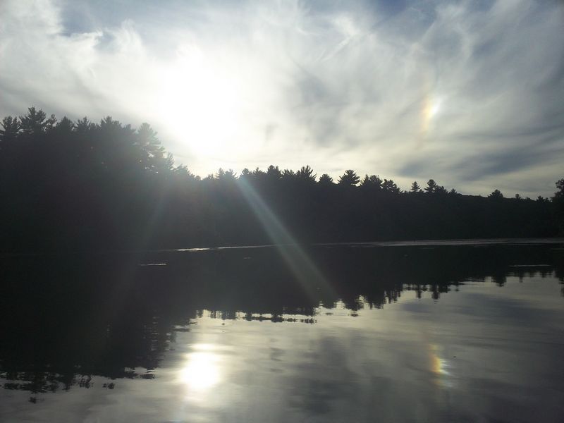 Kayaking Hopedale Pond Hopedale MA photo