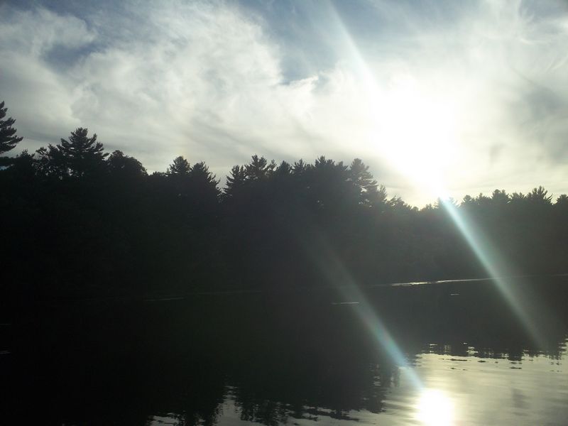 Kayaking Hopedale Pond Hopedale MA photo