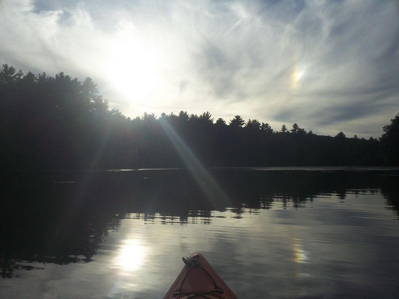 Kayaking Hopedale Pond Hopedale MA photo