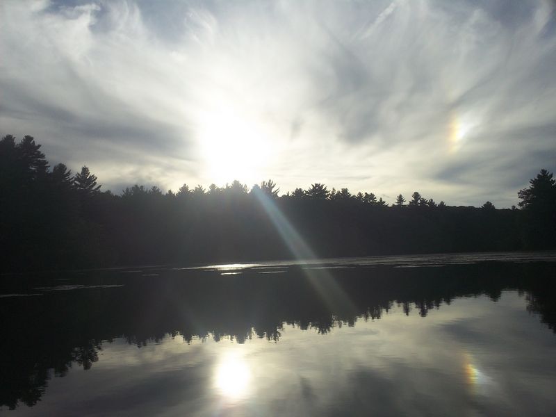 Kayaking Hopedale Pond Hopedale MA photo