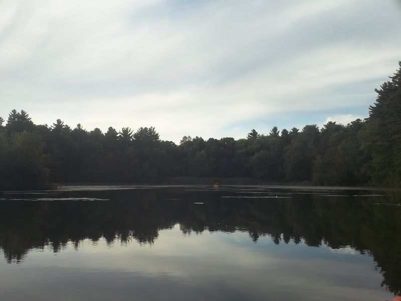 Kayaking Hopedale Pond Hopedale MA photo