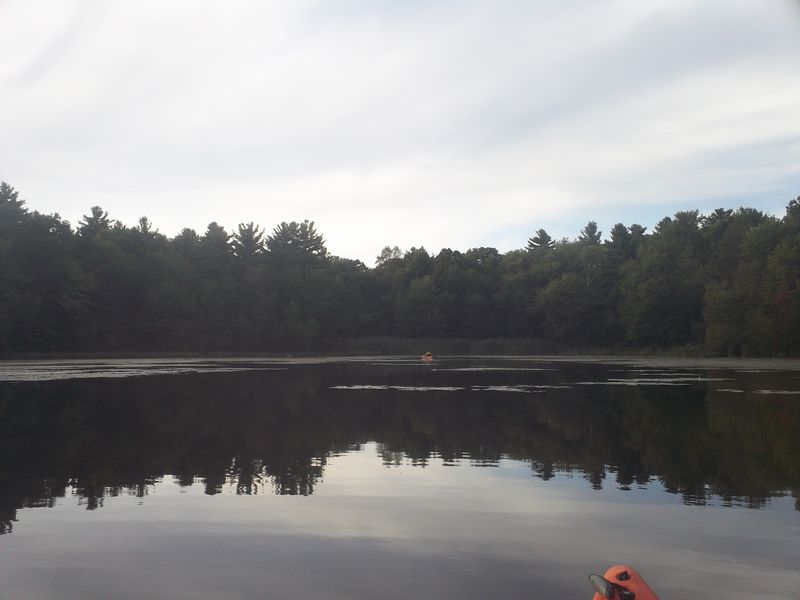 Kayaking Hopedale Pond Hopedale MA photo
