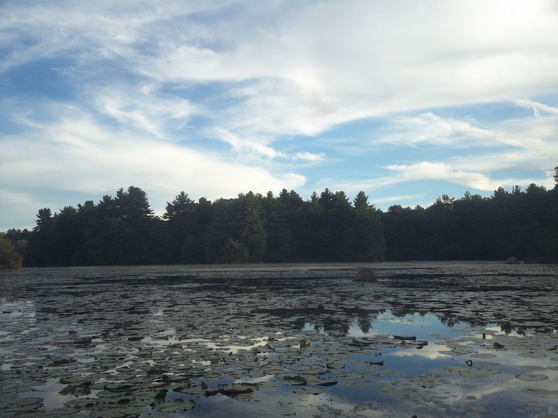 Kayaking Hopedale Pond Hopedale MA photo
