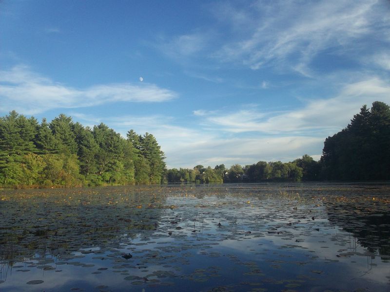 Kayaking Hopedale Pond Hopedale MA photo
