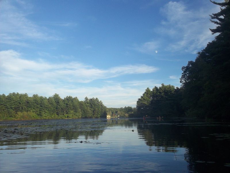 Kayaking Hopedale Pond Hopedale MA photo