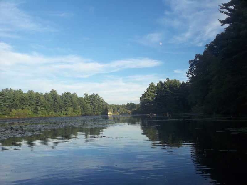 Kayaking Hopedale Pond Hopedale MA photo