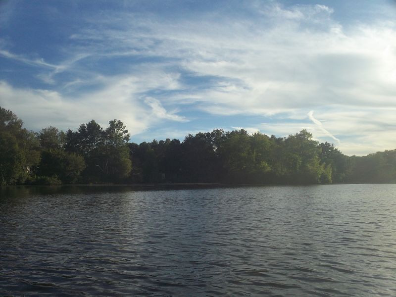 Kayaking Hopedale Pond Hopedale MA photo