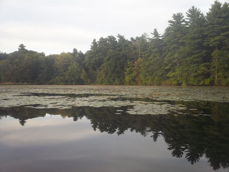 Kayaking Hopedale Pond Hopedale MA photo