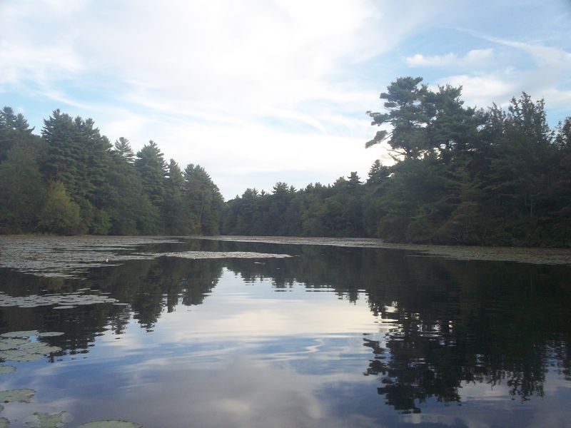 Kayaking Hopedale Pond Hopedale MA photo