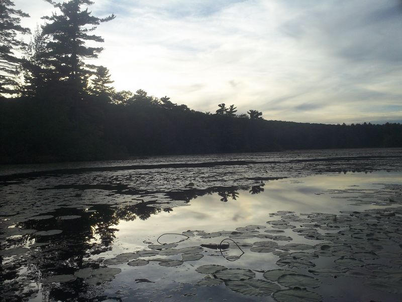 Kayaking Hopedale Pond Hopedale MA photo