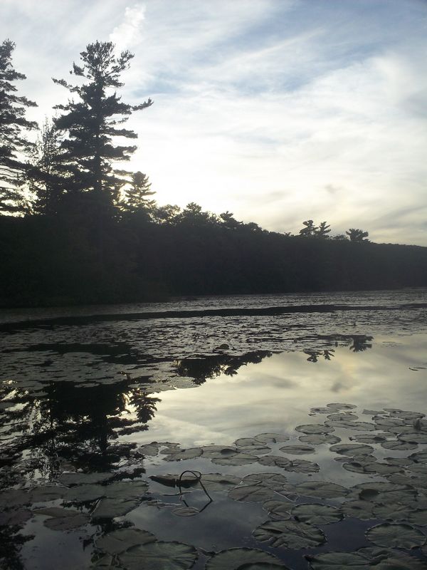 Kayaking Hopedale Pond Hopedale MA photo