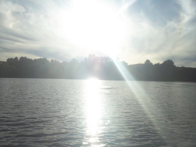 Kayaking Hopedale Pond Hopedale MA photo