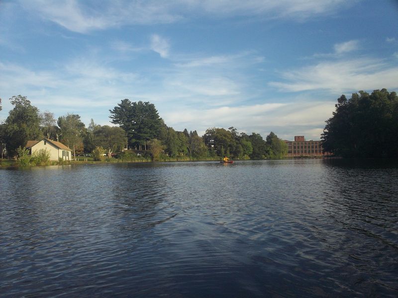 Kayaking Hopedale Pond Hopedale MA photo