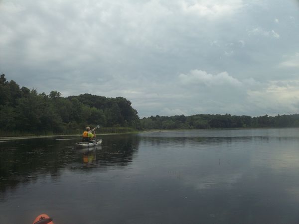 Kayaking Stump Pond / Mill Pond Westboro MA photo