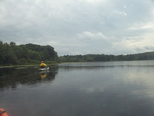 Kayaking Stump Pond / Mill Pond Westboro MA photo