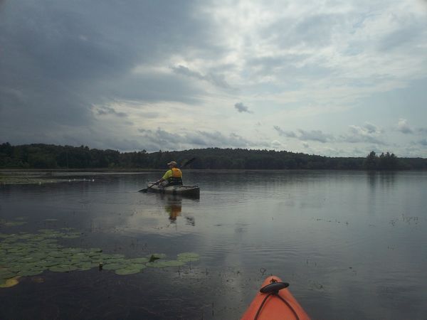 Kayaking Stump Pond / Mill Pond Westboro MA photo