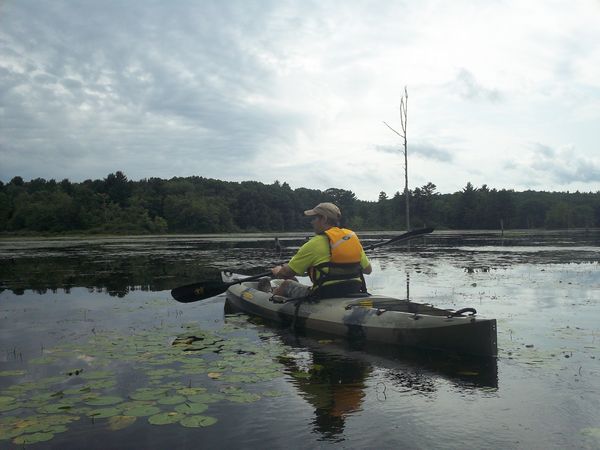 Kayaking Stump Pond / Mill Pond Westboro MA photo