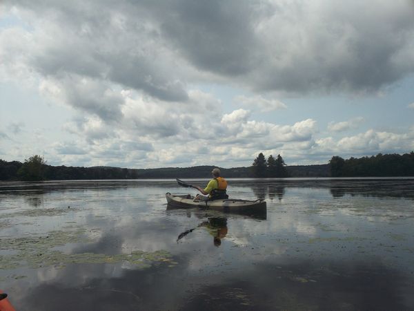Kayaking Stump Pond / Mill Pond Westboro MA photo