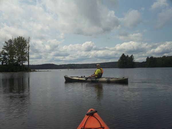 Kayaking Stump Pond / Mill Pond Westboro MA photo
