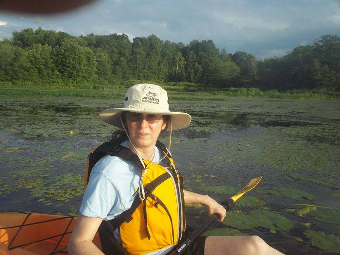 Kayaking Stump Pond Westborough MA photo
