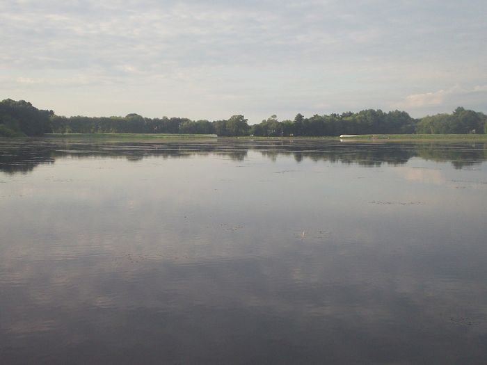 Kayaking Stump Pond Westborough MA photo