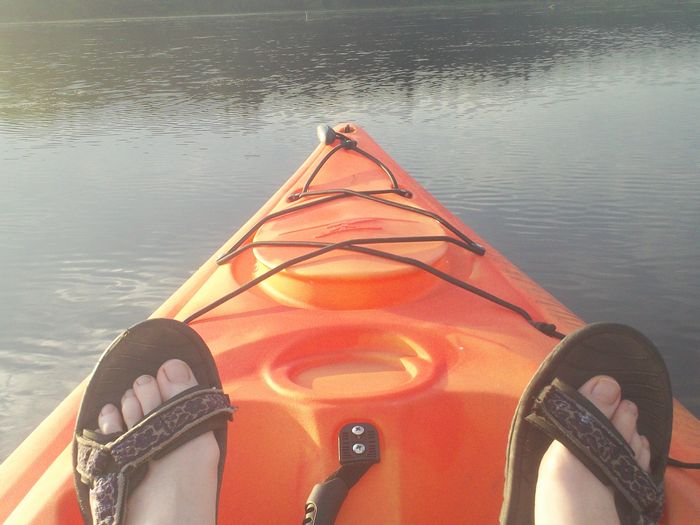 Kayaking Stump Pond Westborough MA photo
