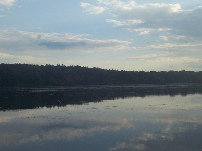 Kayaking Stump Pond Westborough MA photo