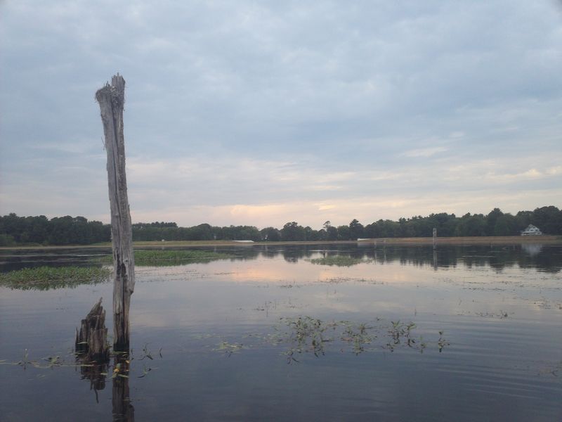 Kayaking on Stump Pond Westboro MA photo