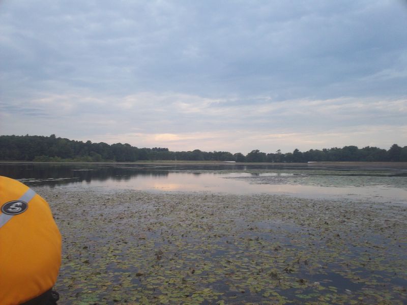 Kayaking on Stump Pond Westboro MA photo