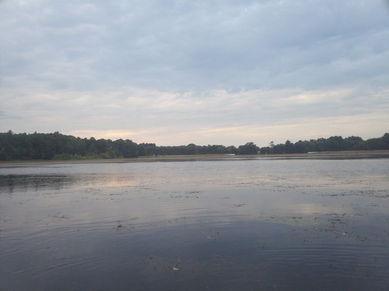 Kayaking on Stump Pond Westboro MA photo
